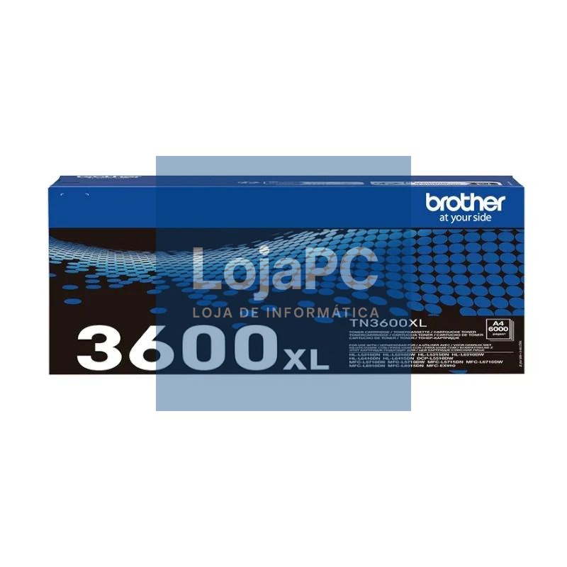 Brother Tóner TN3600XL Negro — imagem 2