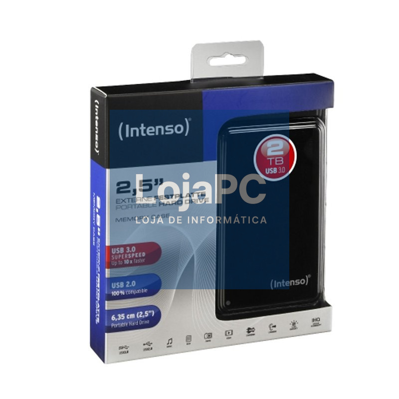 Intenso HDD Externo 6021580 2TB 2.5" USB 3.0 Negro — imagem 5