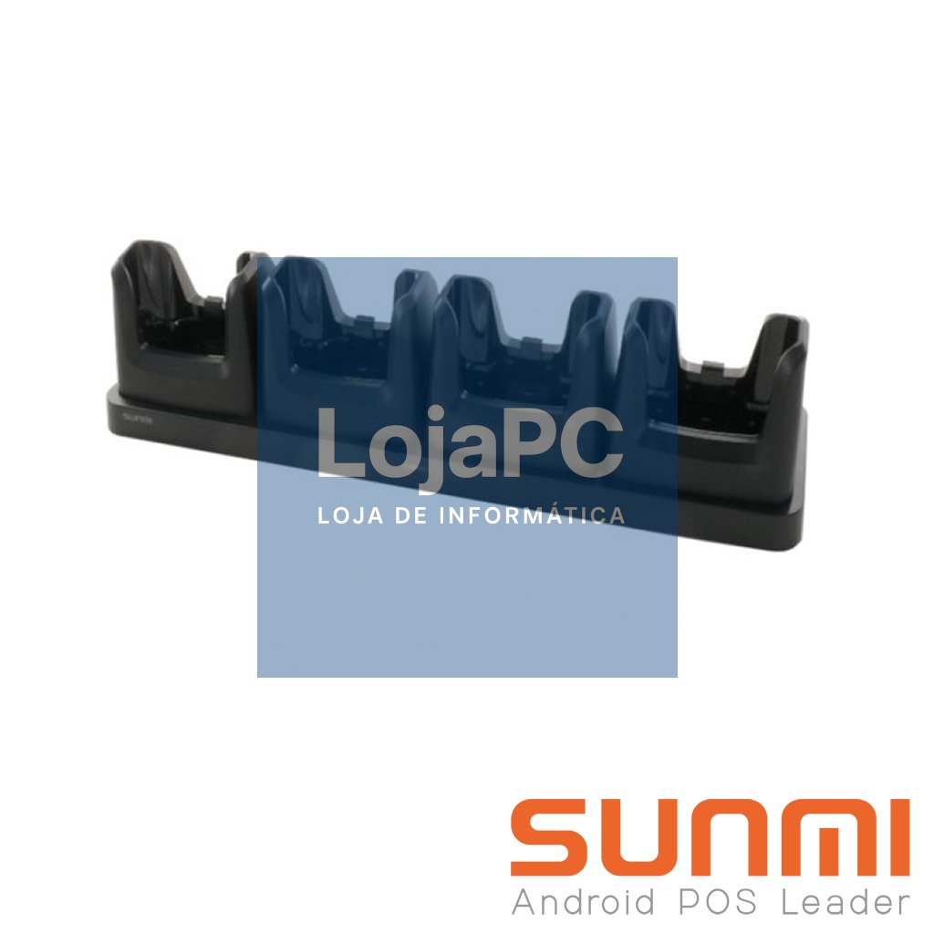L3/M3 4-slot device charging base, EU+UK+US Adapter