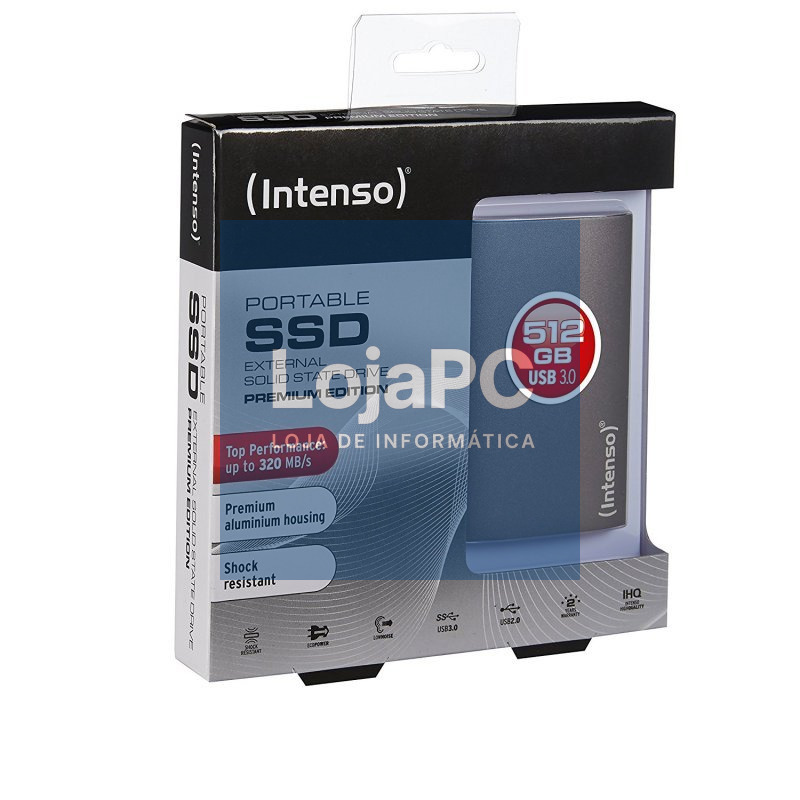 Intenso External SSD 256GB Premium Edition 1.8" — imagem 3