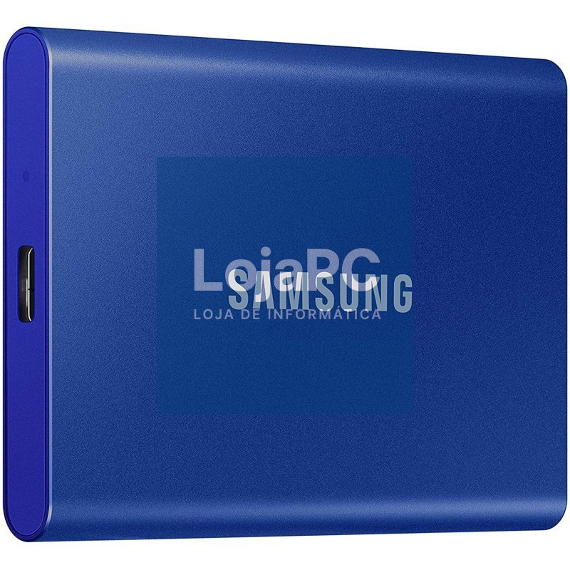 Samsung T7 SSD Externo 2TB NVMe USB 3.2 Azul — imagem 2