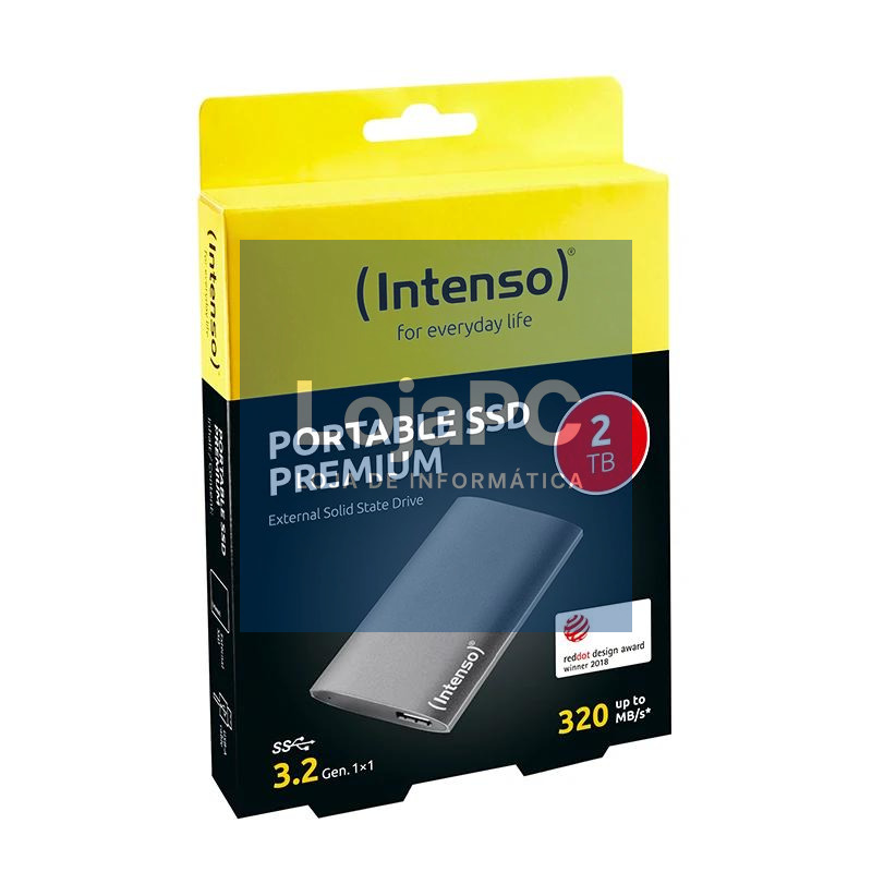 Intenso External SSD 2TB Premium Edition Antracita — imagem 3