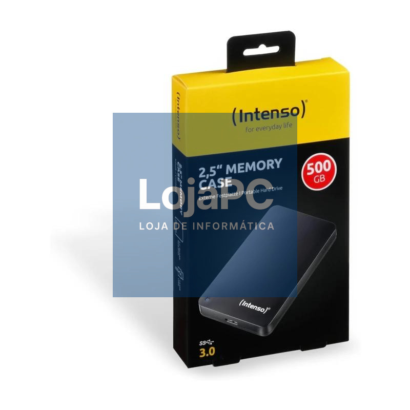 Intenso HDD Externo 500GB 2.5" certified refurbish — imagem 5