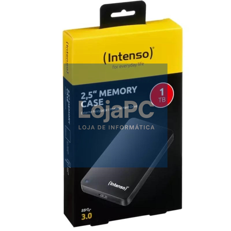 Intenso HDD Externo 1TB 2.5" certified refurbished
