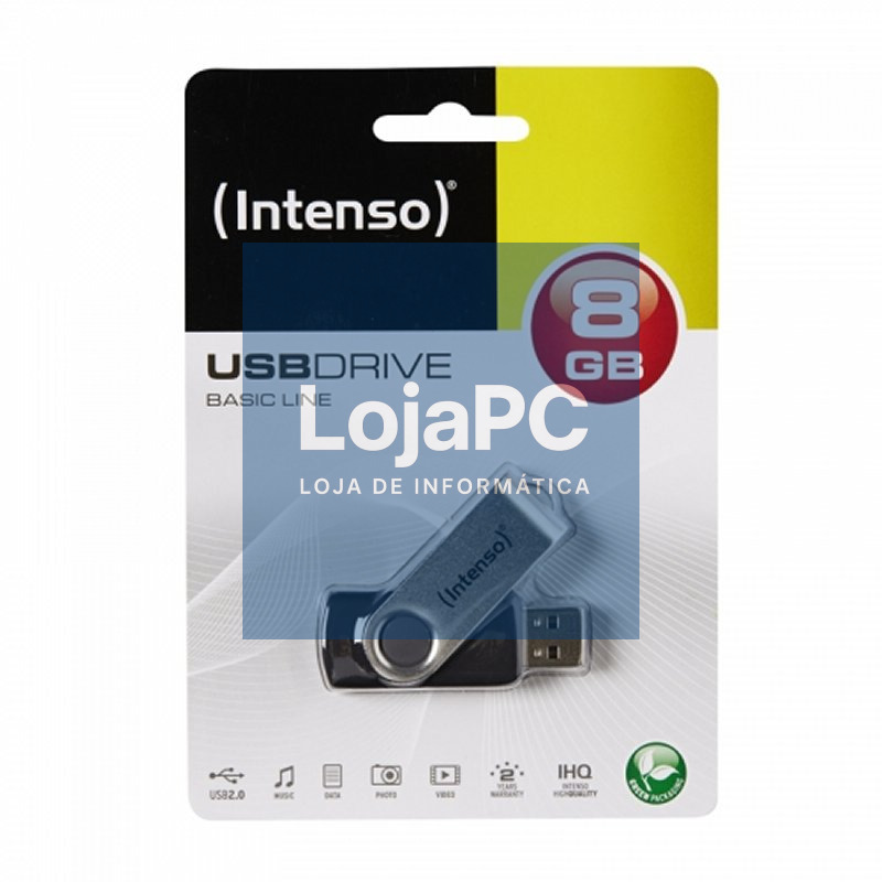 Intenso 3503460 Lápiz USB 2.0 Basic 8GB — imagem 3