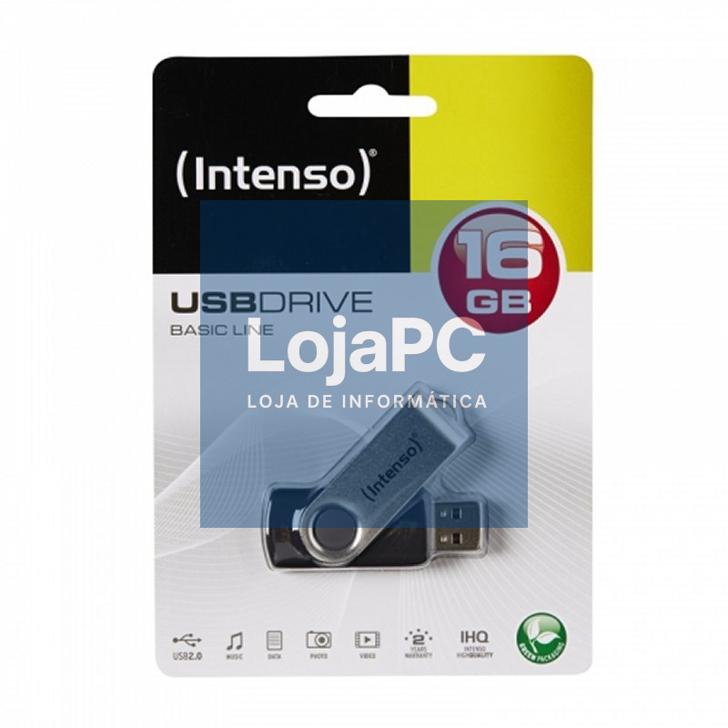 Intenso 3503470 Lápiz USB 2.0 Basic 16GB — imagem 3