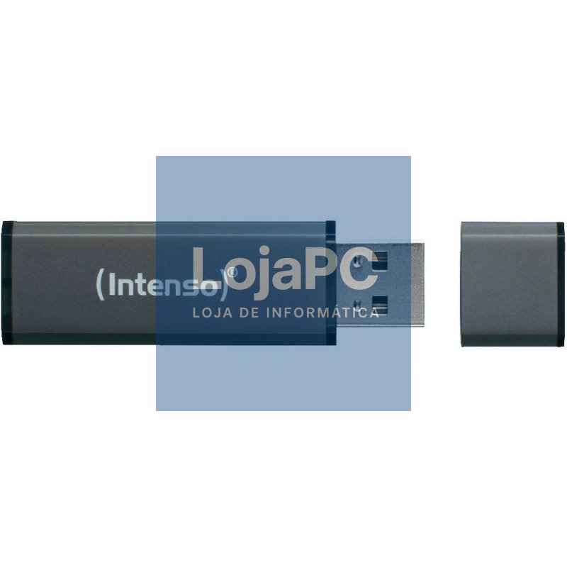 Intenso 3521461 Lápiz USB 2.0 Alu 8GB Antracita — imagem 2