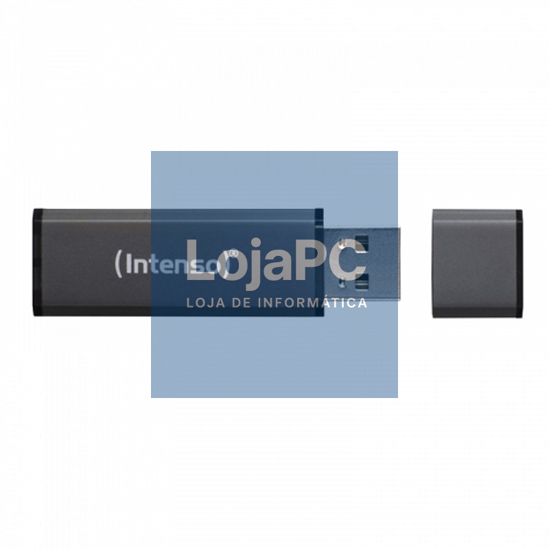 Intenso 3521471 Lápiz USB 2.0 Alu 16GB Antracita