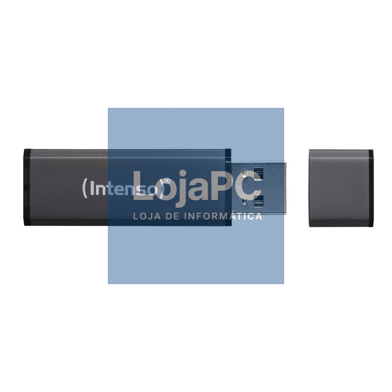 Intenso 3521491 Lápiz USB 2.0 Alu 64GB Antracita
