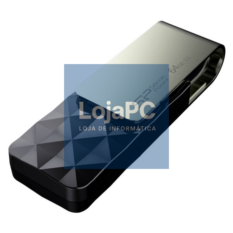 SP memoria USB Blaze B30 USB 3.1 Gen1 64GB Black