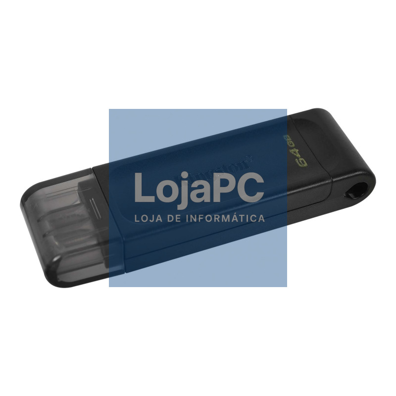 Kingston DataTraveler DT70 64GB USB C 3.2 Negro — imagem 2