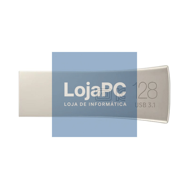 Samsung Bar Plus 128GB USB 3.1 Champaign Silver — imagem 5
