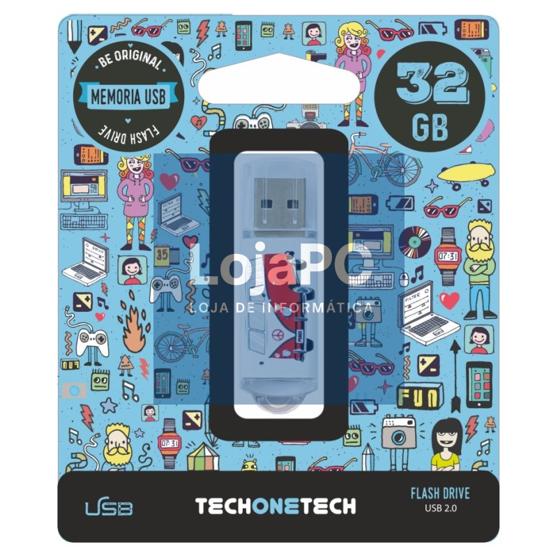 TECH ONE TECH Camper Van-Van 32 Gb USB 2.0