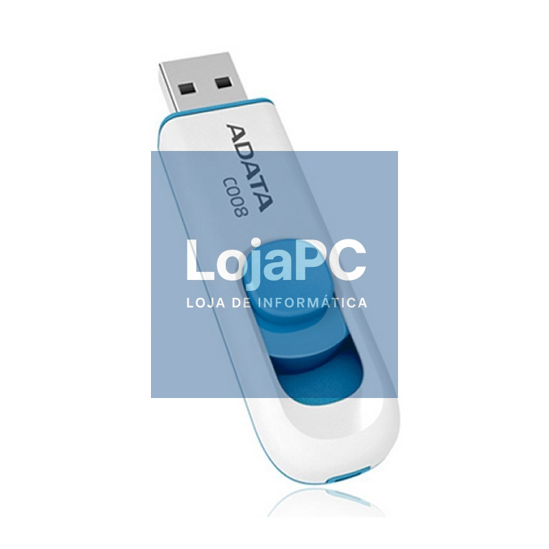 ADATA Lapiz Usb C008 32GB USB 2.0 Blanco/Azul