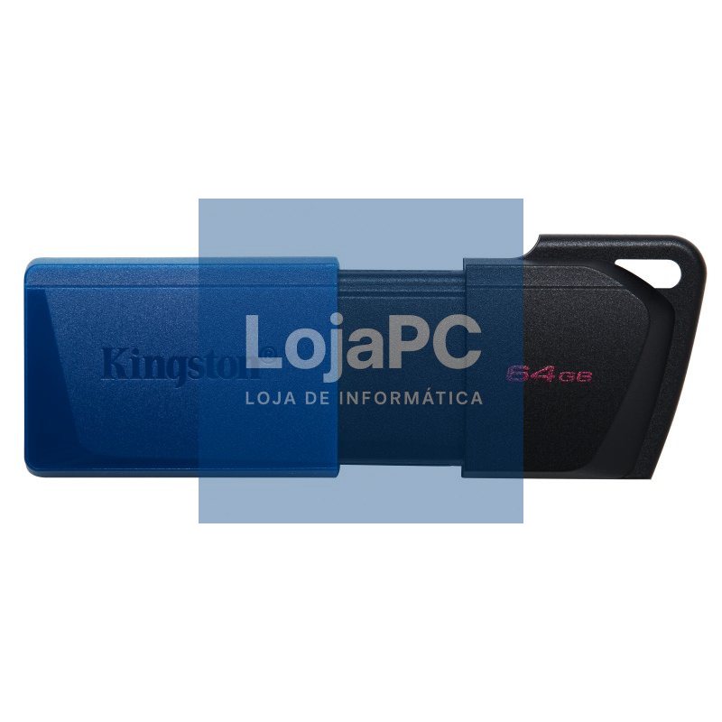 Kingston DataTraveler DTXM 64GB USB 3.2 Gen1 Azul — imagem 3