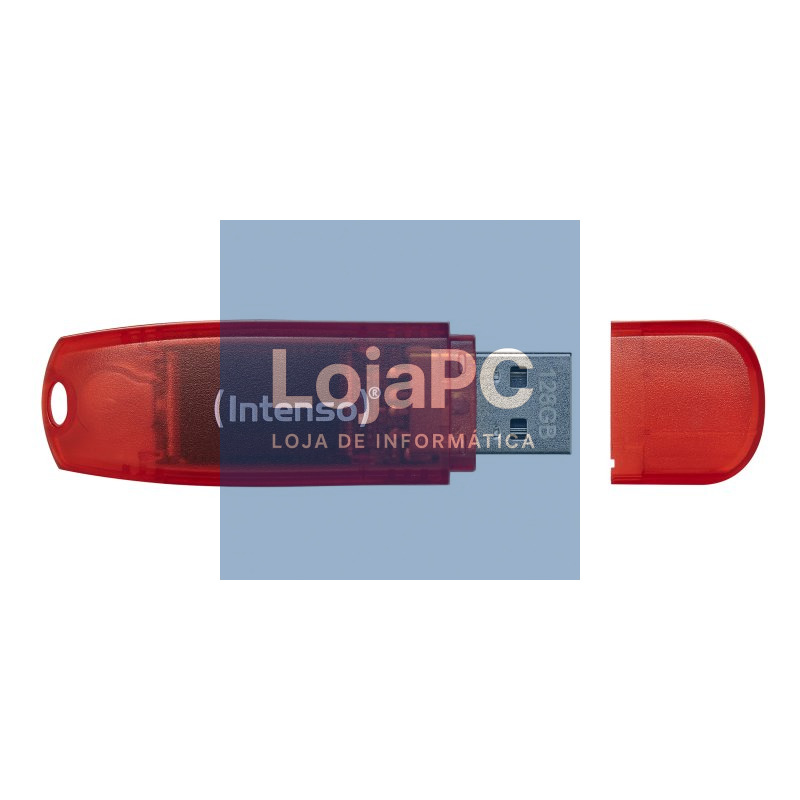 Intenso 3502491 Lápiz USB 2.0 Rainbow 128GB Rojo — imagem 2