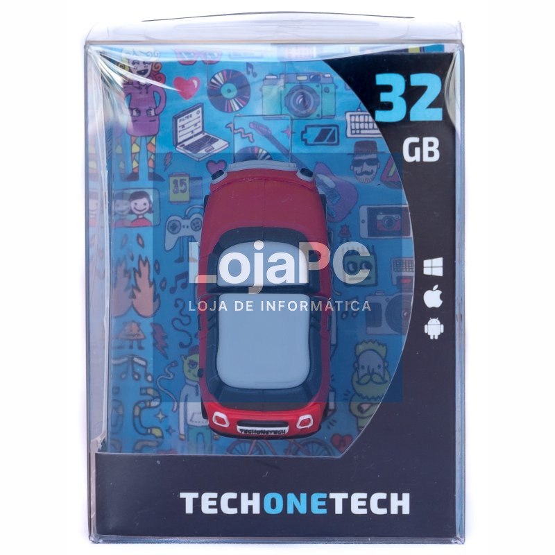 TECH ONE TECH Mini cooper S rojo 32 Gb USB 2.0 — imagem 3