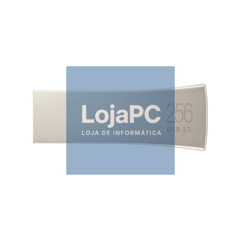 Samsung Bar Plus 256GB USB 3.1 Champaign Silver — imagem 2