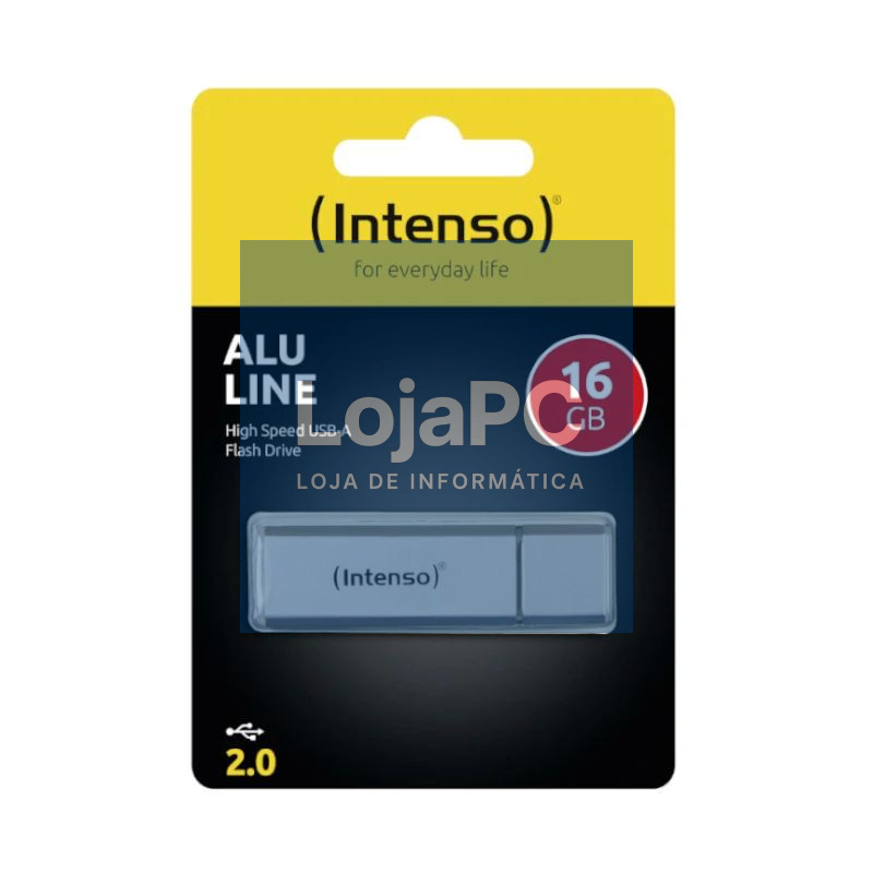 Intenso 3521472 Lápiz USB 2.0 Alu 16GB Silver — imagem 5