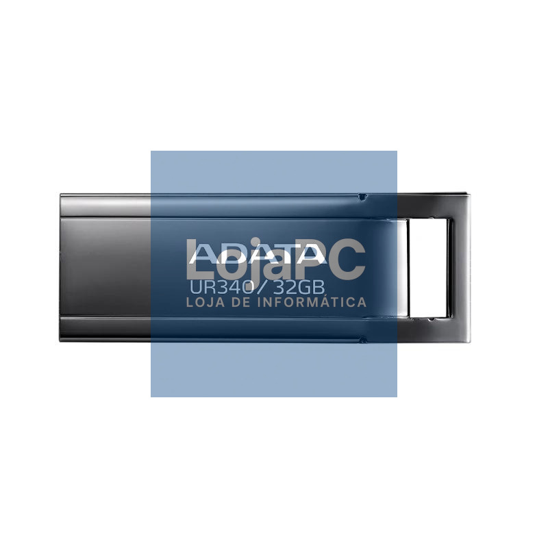 ADATA Lapiz USB UR340 32GB USB 3.2 Metal Black