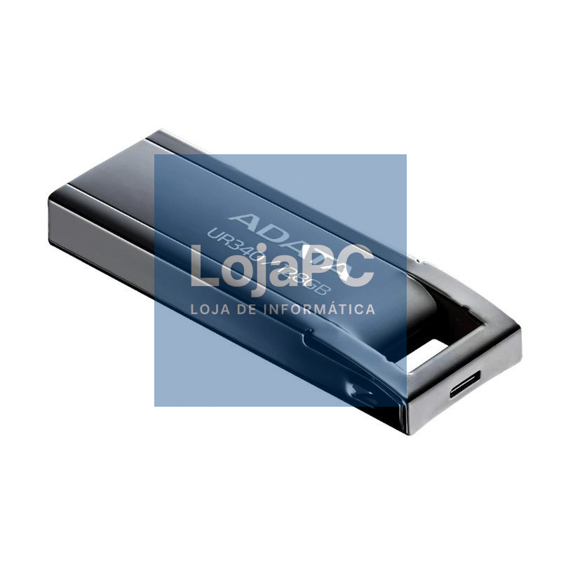 ADATA Lapiz USB UR340 128GB USB 3.2 Metal Black — imagem 5