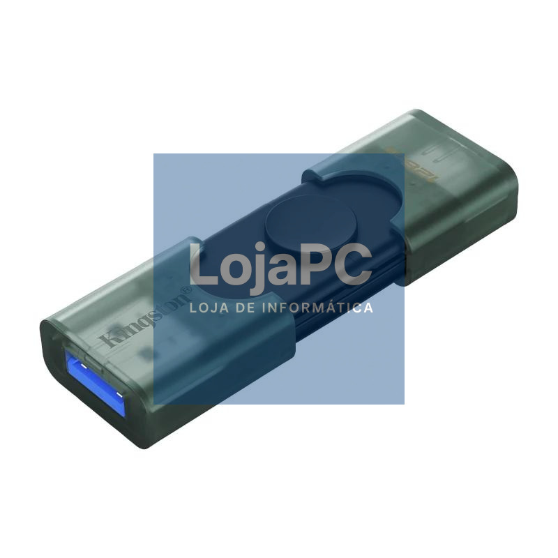 Kingston DataTraveler 128GB USB 3.2 Gen1 Duo Negro — imagem 3