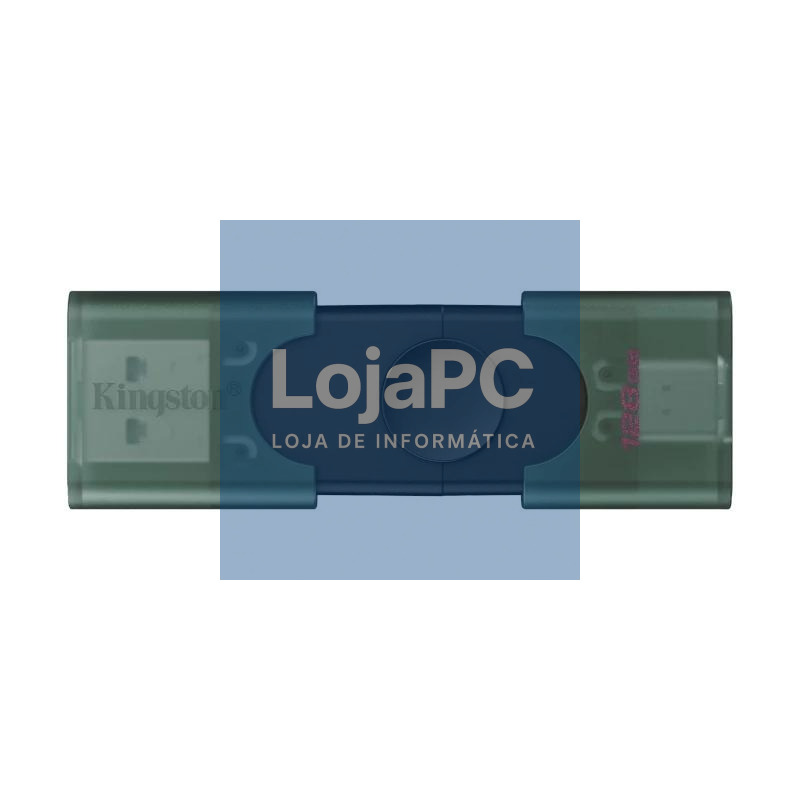 Kingston DataTraveler 128GB USB 3.2 Gen1 Duo Negro