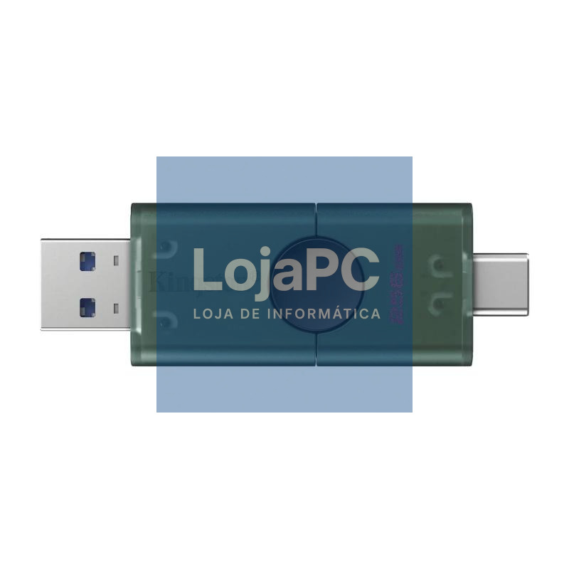 Kingston DataTraveler 256GB USB 3.2 Gen1 DuoG2 — imagem 2
