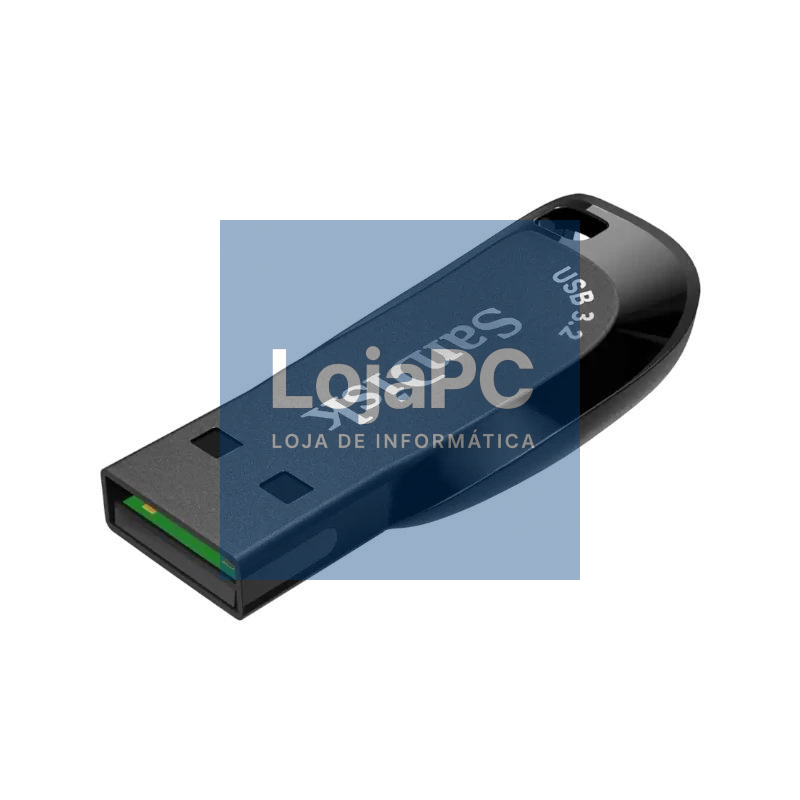 SanDisk Pen Drive Ultra Shift 128GB USB 3.2 Black — imagem 2