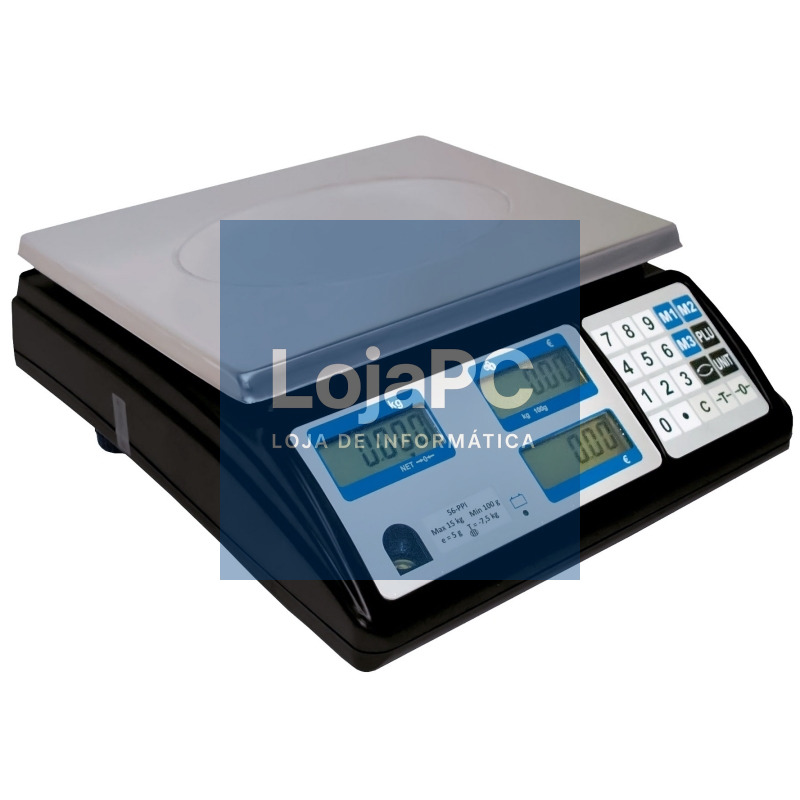 Mustek Balanza Minerva 56PPI - 15 KG - Peso