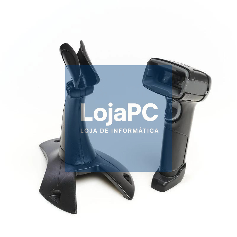 iggual Lector código barras 2D USB con soporte