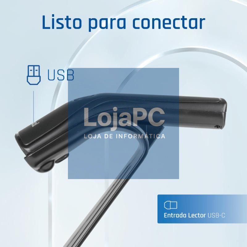 iggual Lector código barras 2D USB botón soporte — imagem 3