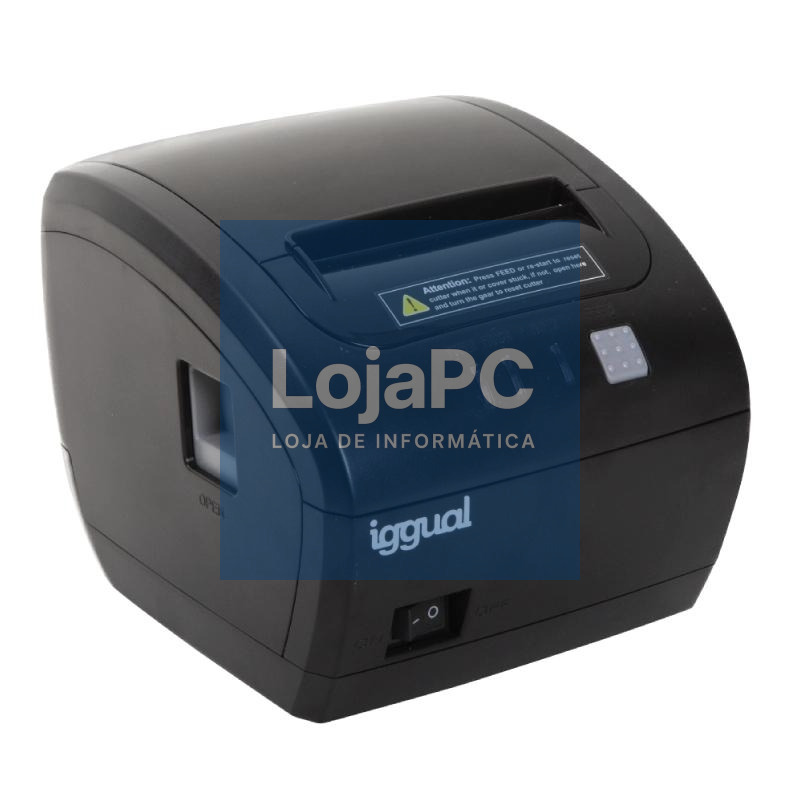 iggual Impresora térmica TP EASY 80 USB+RJ11 WiFi