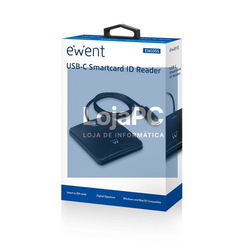 EWENT EW1055 Lector Tarjetas USB-C/ DNI electronic — imagem 3