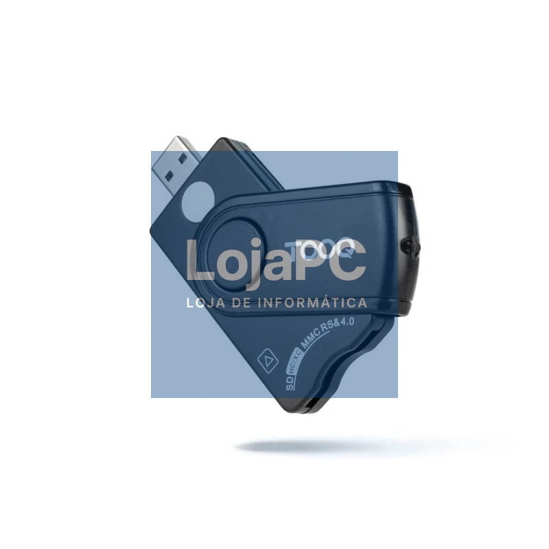 Tooq TQR-3012B Lector DNIe, SIM, SD/TF, USB-A