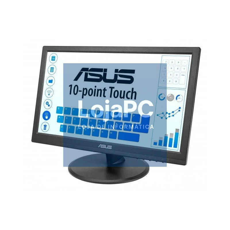 Asus VT169HE Monitor 15.6" Táctil IPS VGA HDMI — imagem 3