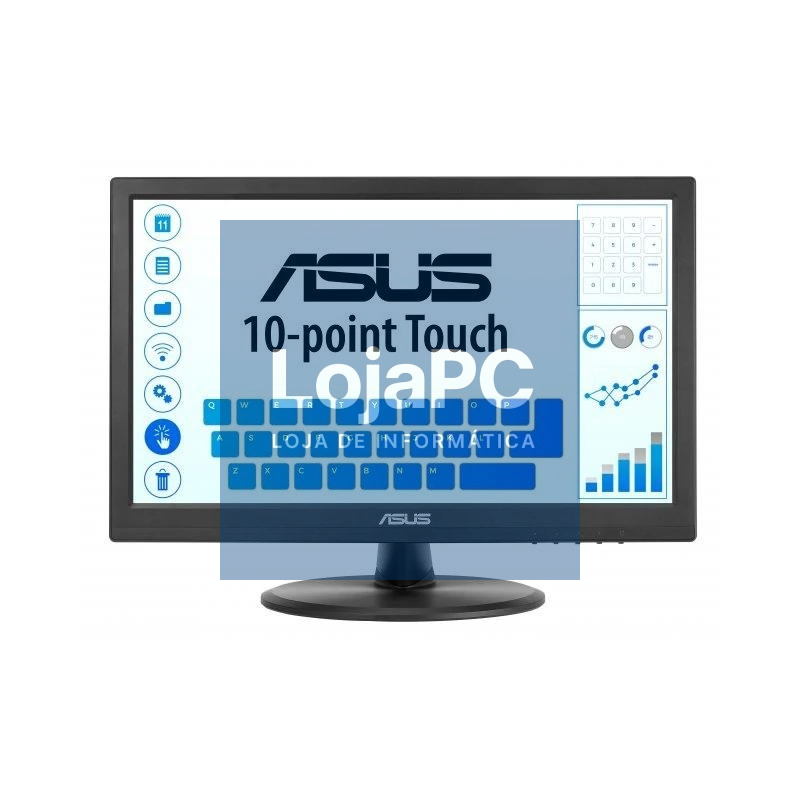 Asus VT169HE Monitor 15.6" Táctil IPS VGA HDMI