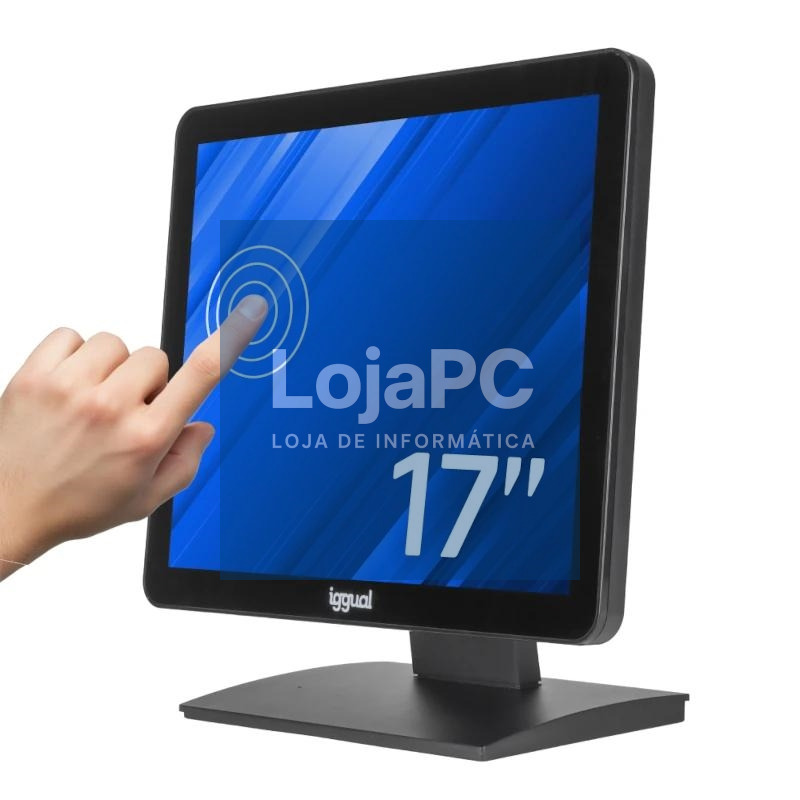 iggual Monitor táctil capacitivo 17" VGA HDMI USB