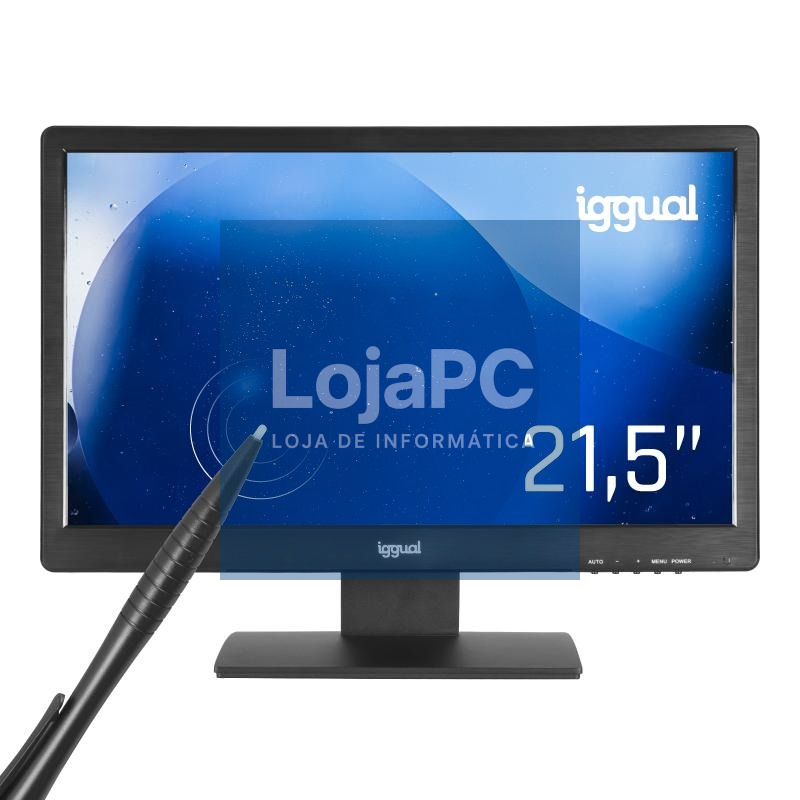 iggual Monitor táctil resistivo 21,5" 16:9 FHD
