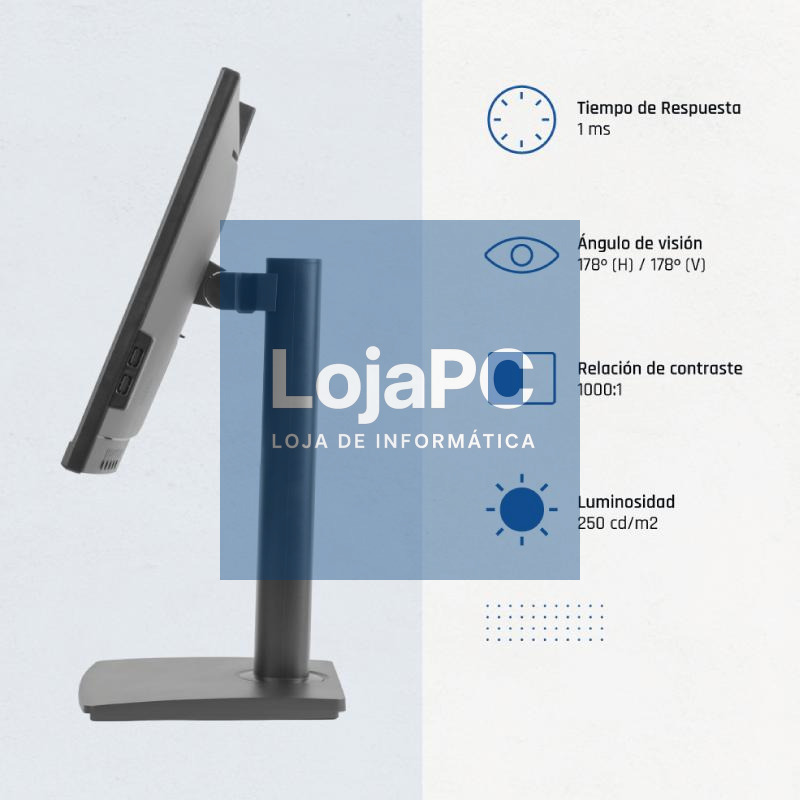 iggual Monitor 24" 120Hz 1ms HDMI VGA MM AA webcam — imagem 5