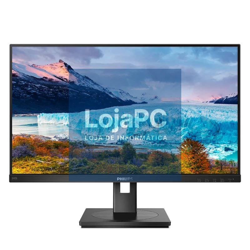 Philips 242S1AE Monitor 24" IPS HDMI DP VGA MM AA — imagem 2