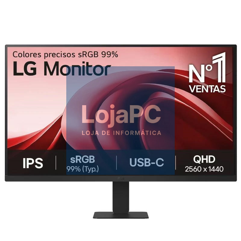 LG 27U631A-B Monitor 27" IPS QHD 100hz HDMI USB-c