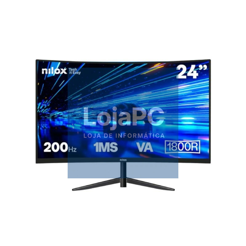 NILOX NXM24CRV2001 Monitor 24"VA200Hz HDMI DP Curv