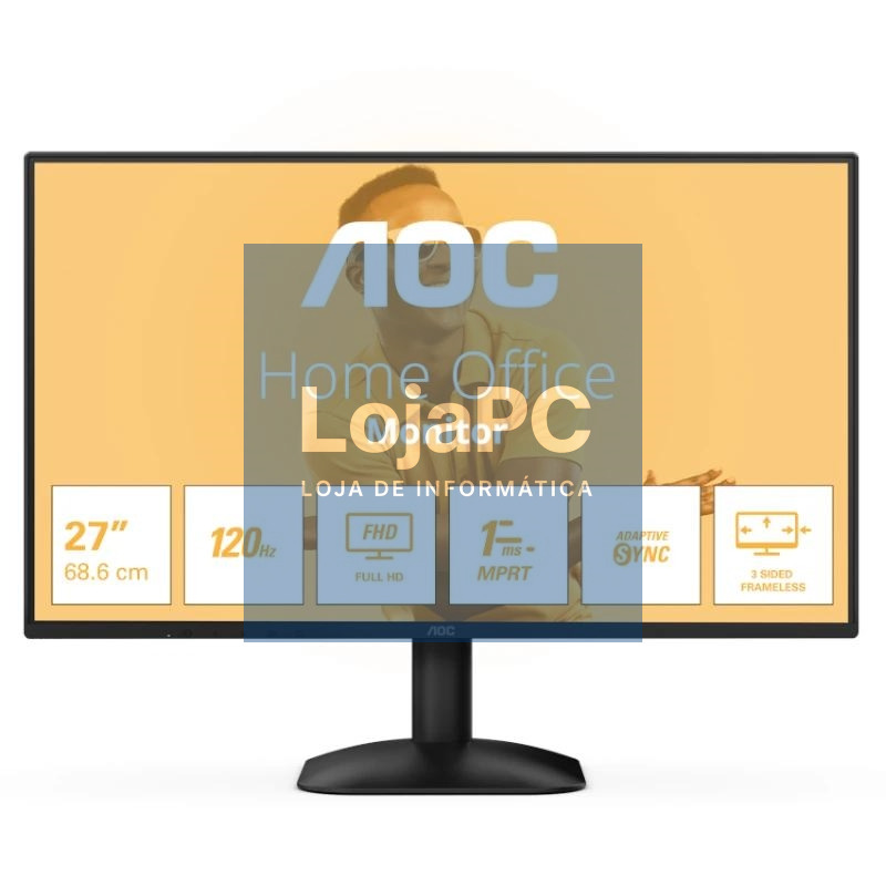 AOC 27B31H Monitor 27" IPS FHD 120Hz 4ms Negro