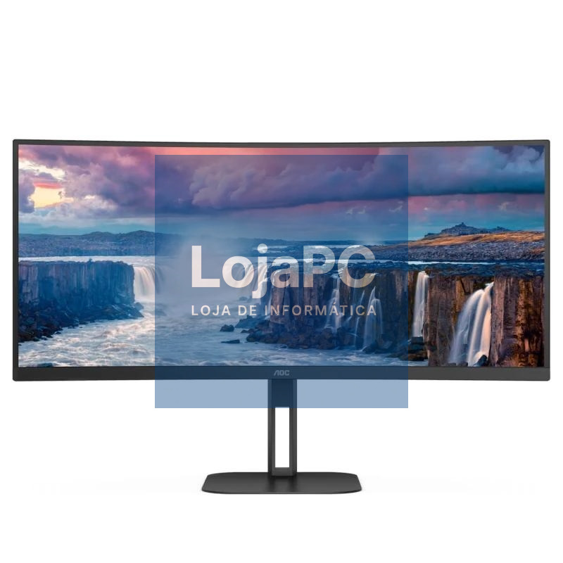 AOC CU34V5C Monitor 34" 2K HDMI USBc MM AA cur