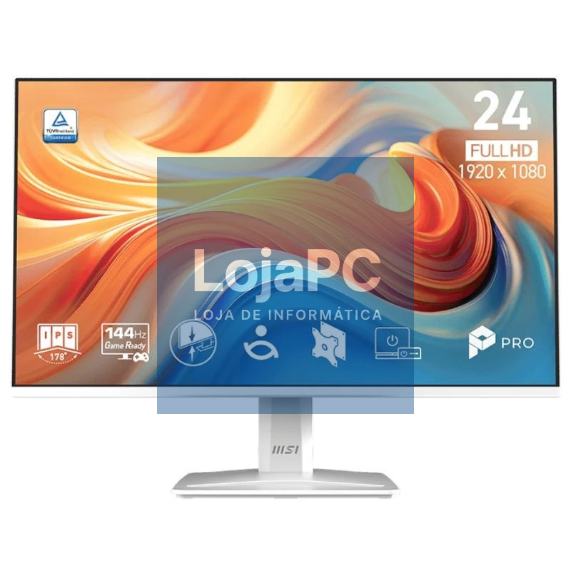 MSI MP243W E14 Monitor 23.8" 144Hz HDMI MM bl
