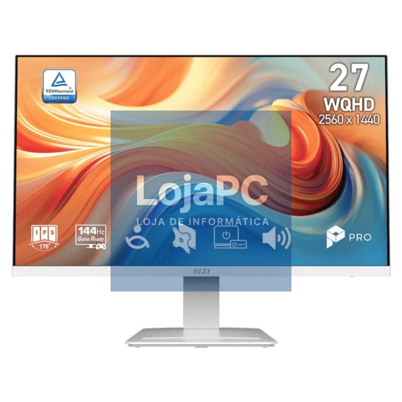MSI MP273QW E14 Monitor 27"IPS WQHD 144Hz MM B