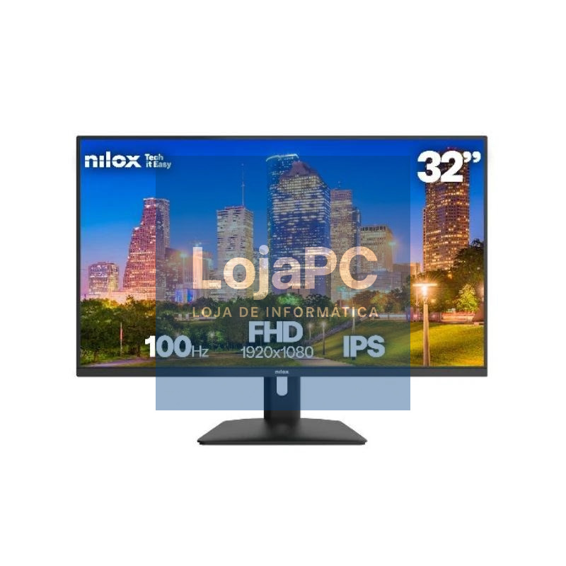 NILOX NXM32FHD1001 Monitor 32" IPS 100HZ HDMI VGA