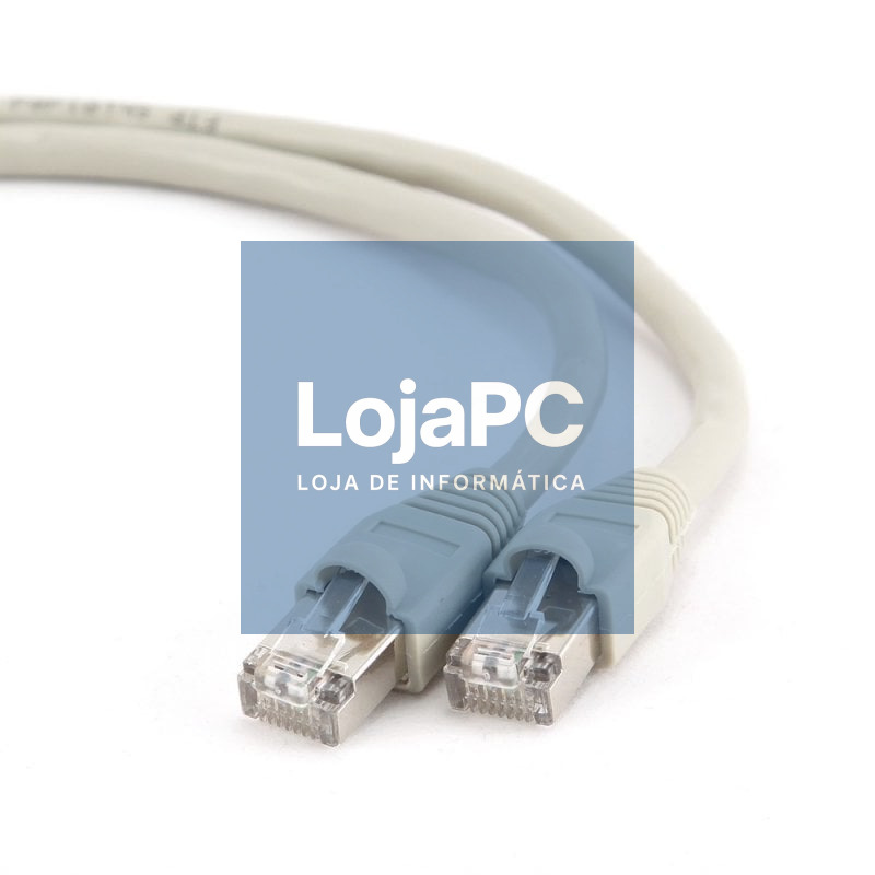Chicote UTP RJ45 Cat5e 0.50m Cinza