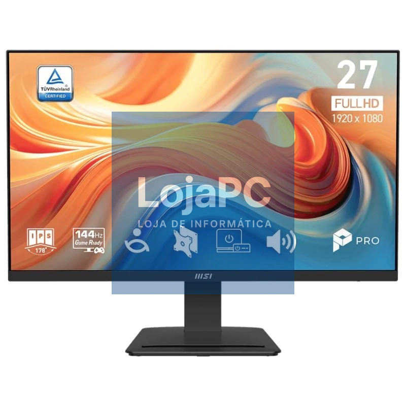 MSI MP273 E14A Monitor 27" IPS FHD 144hz DP MM